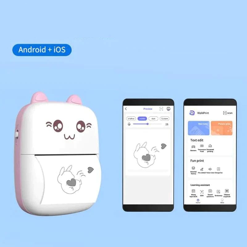 Imprimante étiquette mini et sans fil pour Smartphone - PrintEase