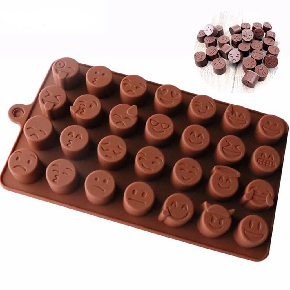 Moule à Chocolat Emoji Moules à Chocolat