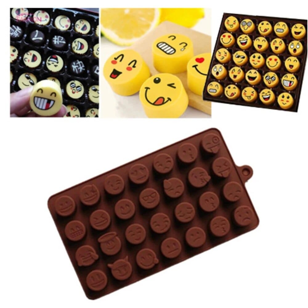 Moule à Chocolat Emoji Moules à Chocolat