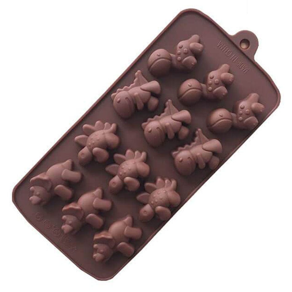 Moule à Chocolat en forme de Dinosaures Moules à Chocolat