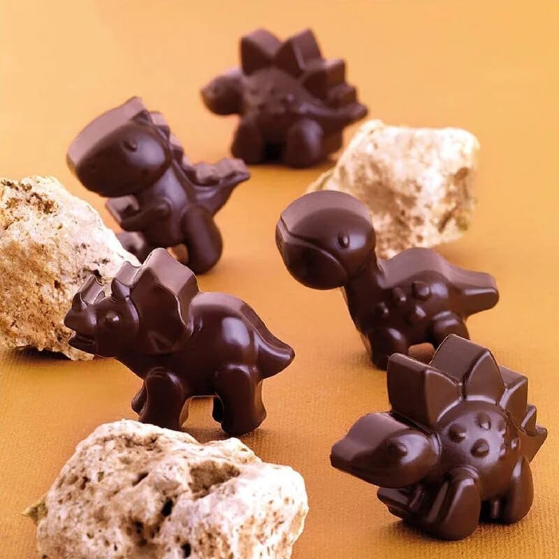 Moule à Chocolat en forme de Dinosaures Moules à Chocolat