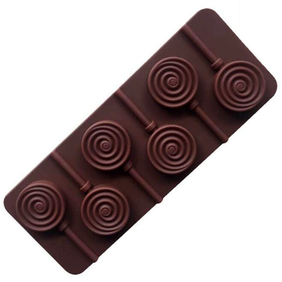 Moule à chocolat Silicone - Sucette Lolipop Moules à Chocolat
