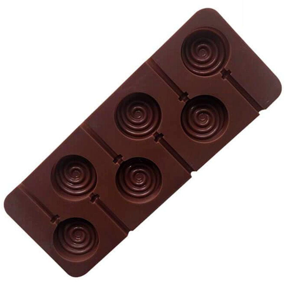 Moule à chocolat Silicone - Sucette Lolipop Moules à Chocolat
