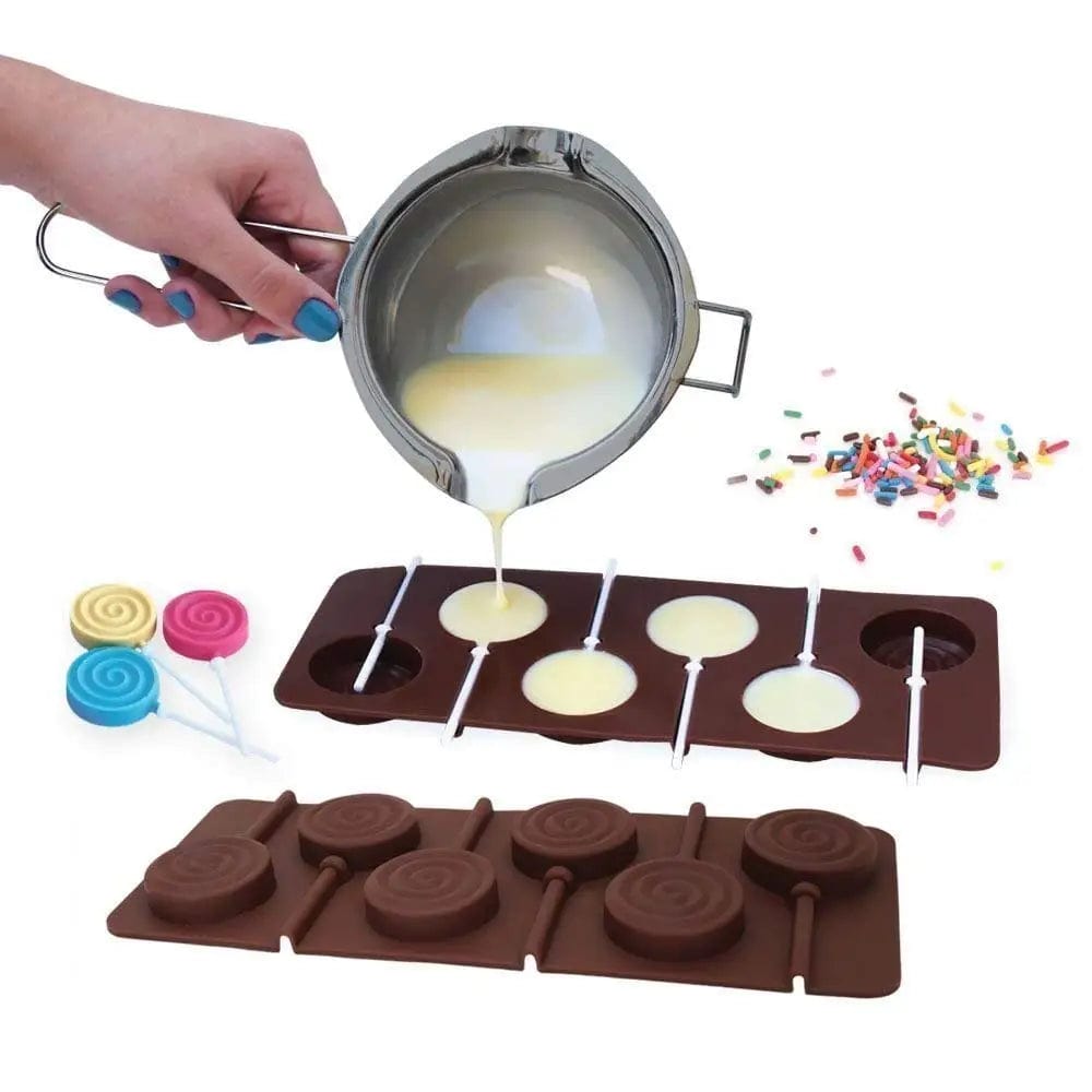 Moule à chocolat Silicone - Sucette Lolipop Moules à Chocolat