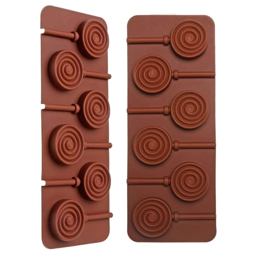 Moule à chocolat Silicone - Sucette Lolipop Moules à Chocolat