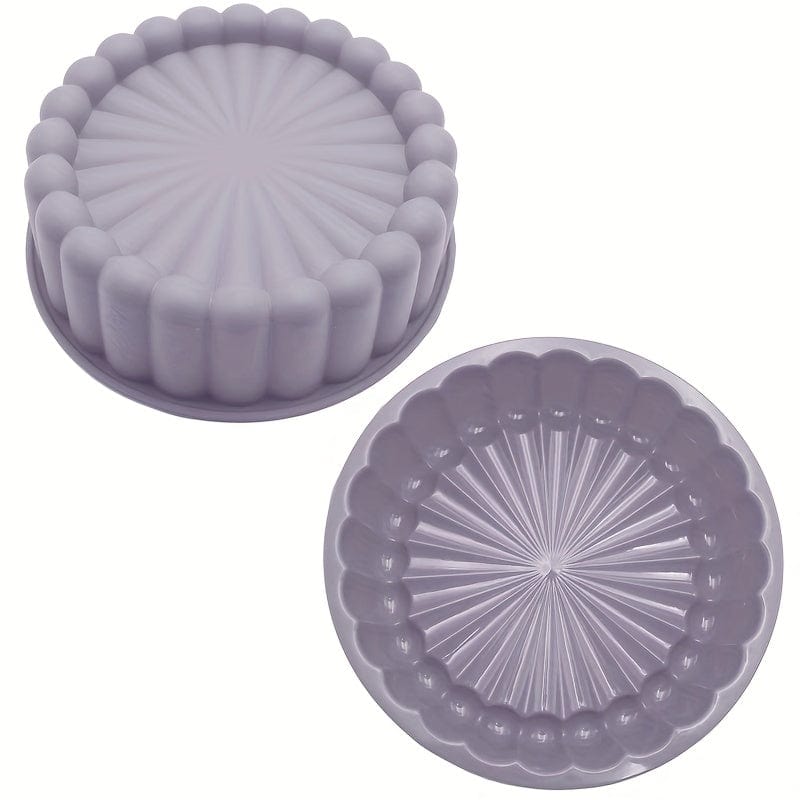 Moule à gâteau en silicone anti-adhésif - Rond pour Mariages, Anniversaires (19.99 cm)