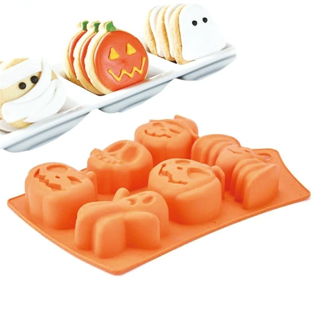 Moule à Gâteau en Silicone : Halloween Moules à Gateau