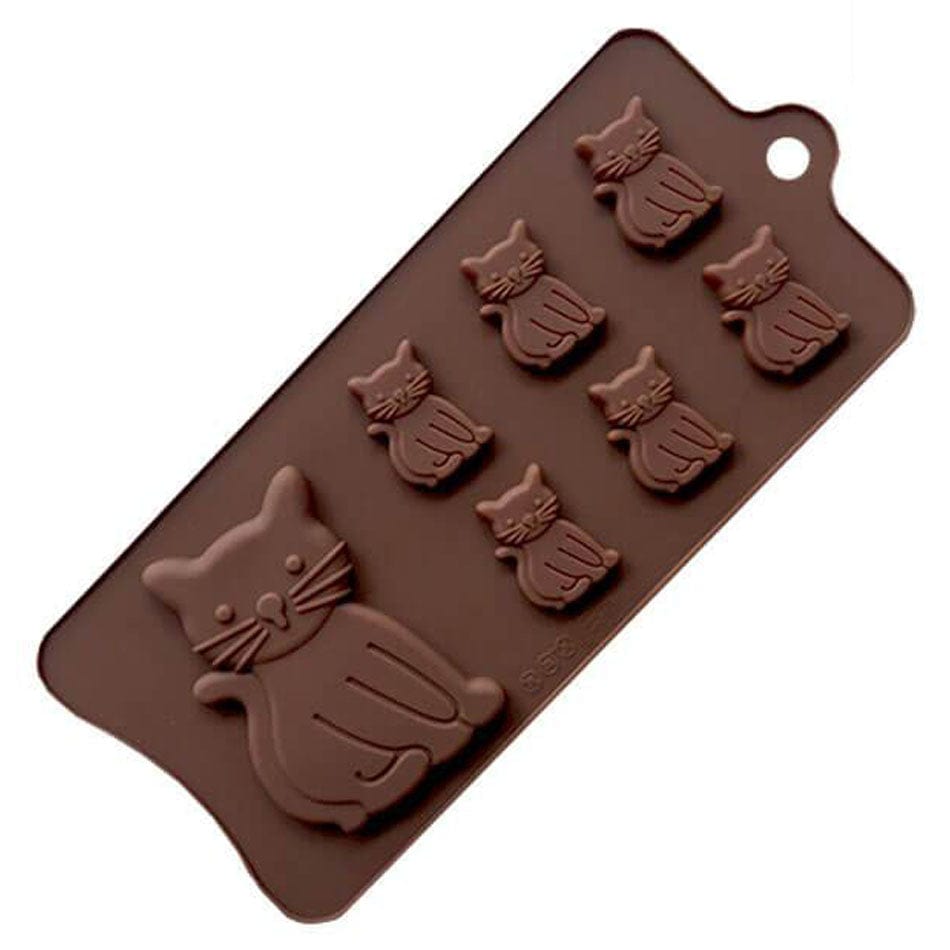 Moule à Gateau et Chocolat en forme de Chats Moules à Chocolat