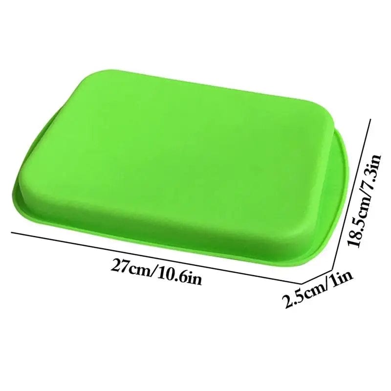 Moule à Gâteau Rectangulaire en Silicone Moules à gateau