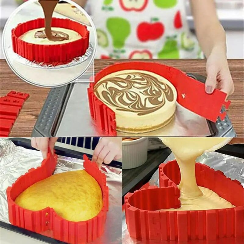 Moule à Gâteau Silicone - Multiforme Moules à Gateau