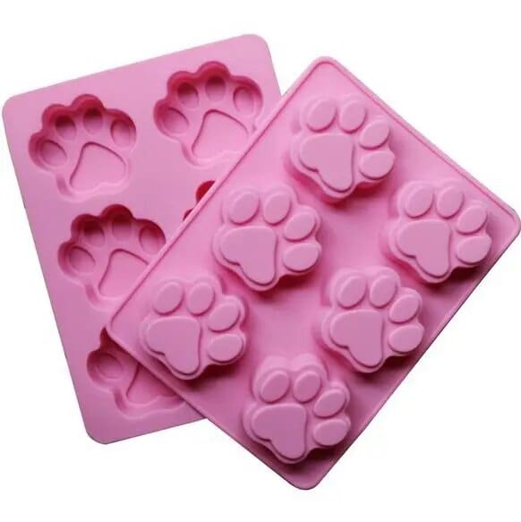 Moule à Gâteau Silicone - Pattes de chat Moules à Gateau