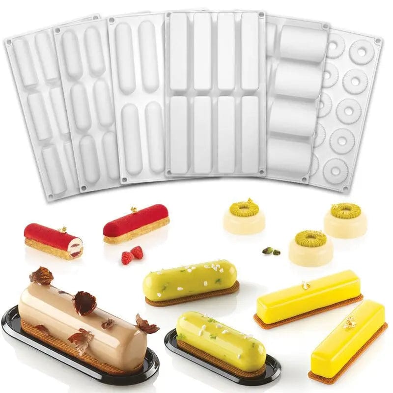 Moule à Gâteaux 3D Silicone Multi-formes Moules à Gateau