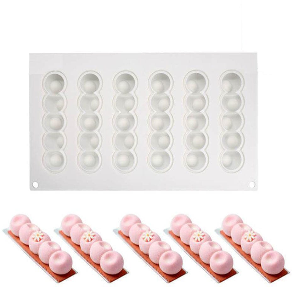 Moule à Gâteaux 3D Silicone Multi-formes Moules à Gateau