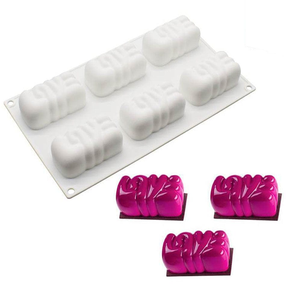 Moule à Gâteaux 3D Silicone Multi-formes Moules à Gateau