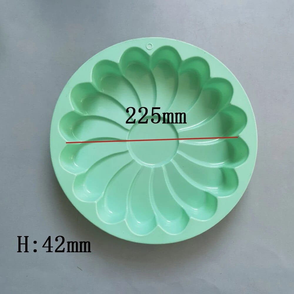 Moule à Gâteaux en Silicone : Forme de Fleur Moules à Gateau