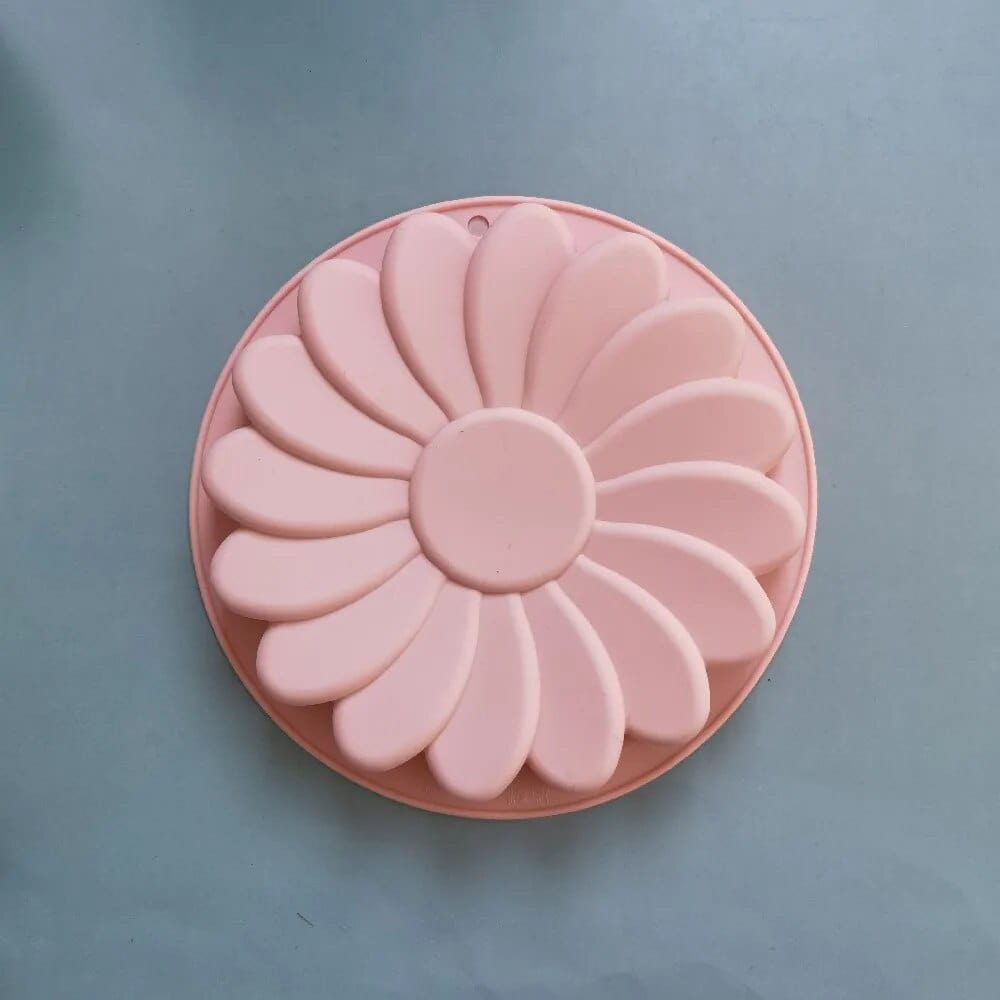Moule à Gâteaux en Silicone : Forme de Fleur Moules à Gateau
