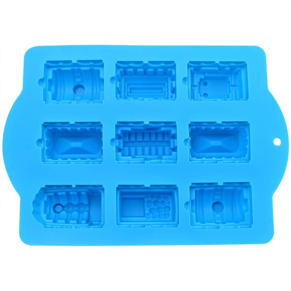 Moule à Gâteaux Trains en Silicone 3D Moules à Gateau