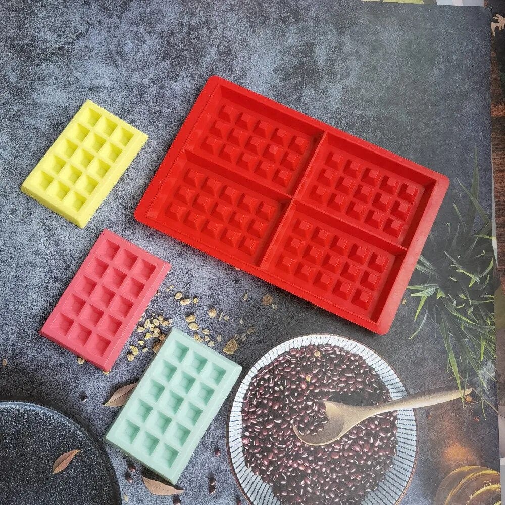Moule à Gaufre en Silicone Moules à Gateau