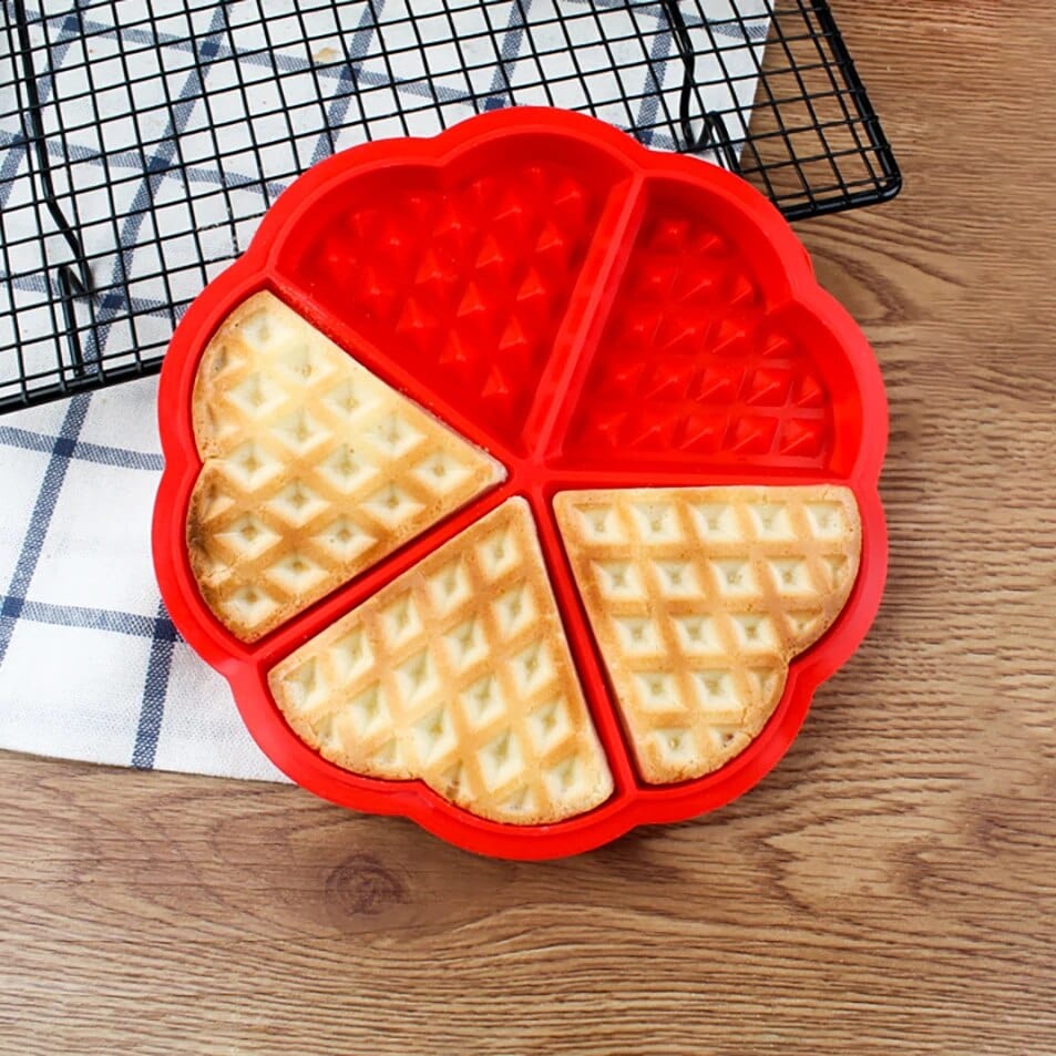 Moule à Gaufre en Silicone Moules à Gateau