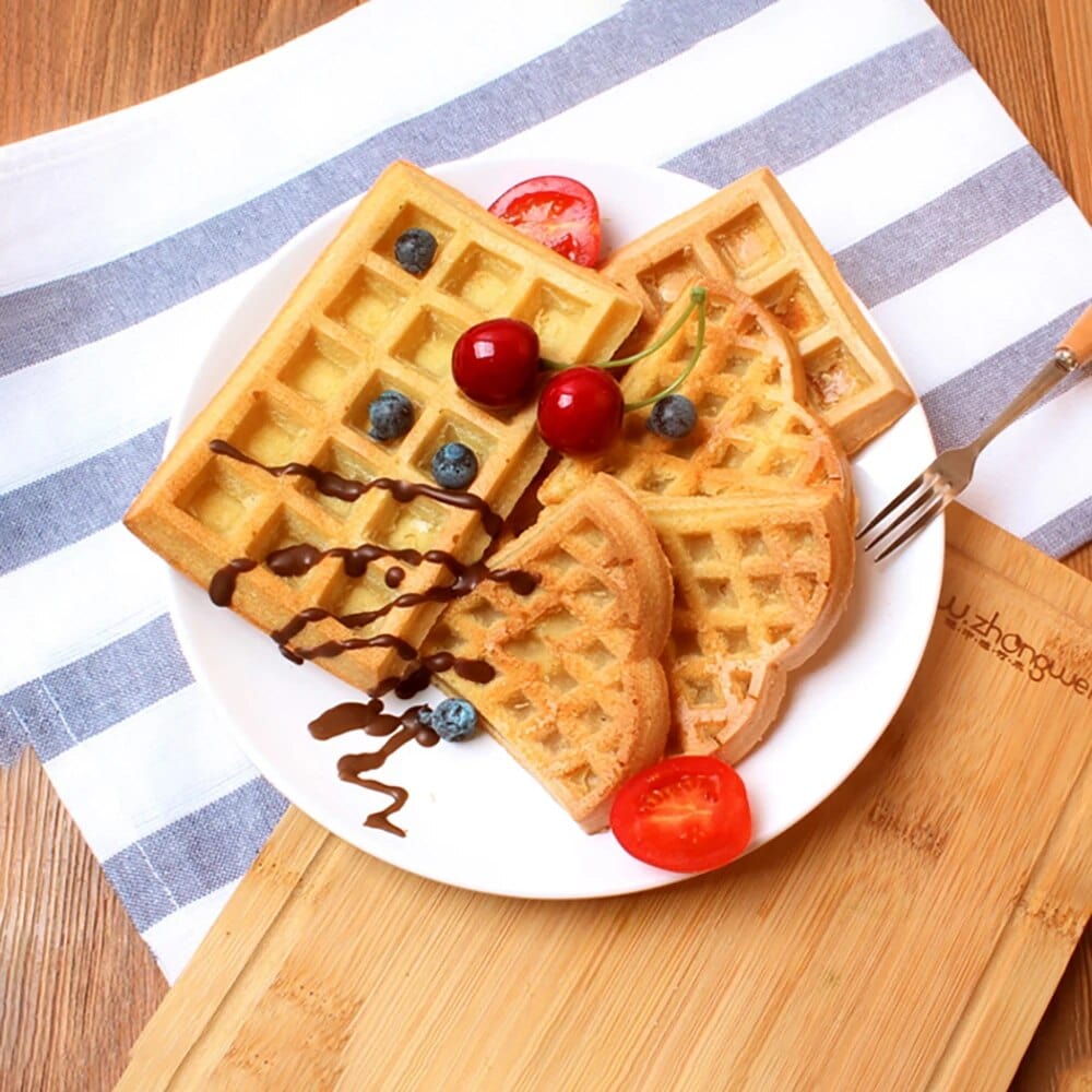Moule à Gaufre en Silicone Moules à Gateau