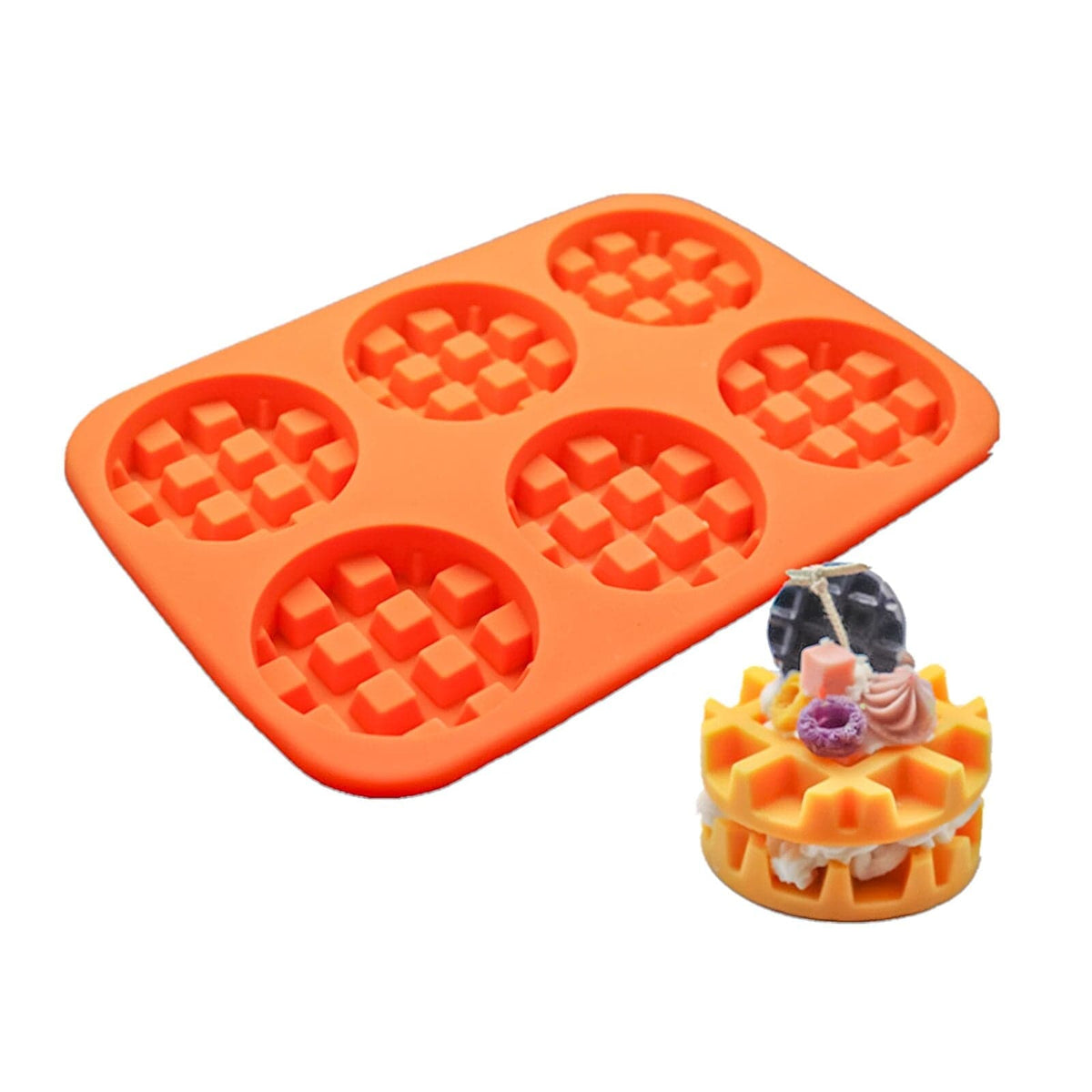 Moule à Gaufrette en Silicone Moules à Gateau