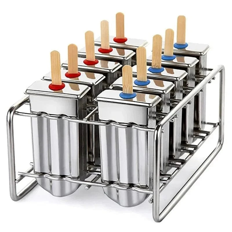 Moule à Glace en Inox pour Glaces à l'eau et Esquimaux moule glace