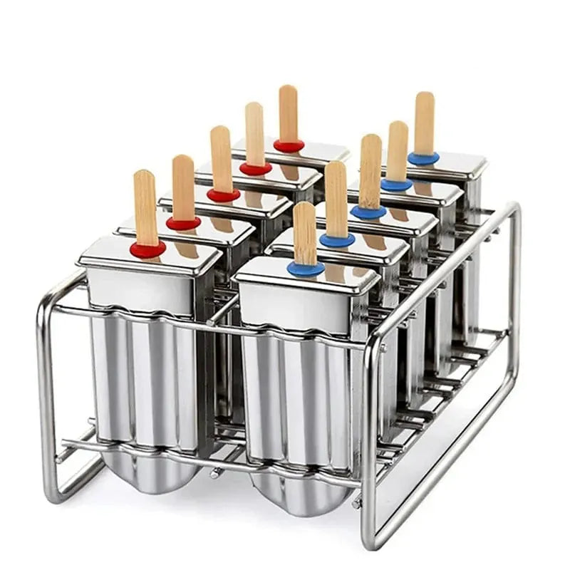 Moule à Glace en Inox pour Glaces à l'eau et Esquimaux moule glace