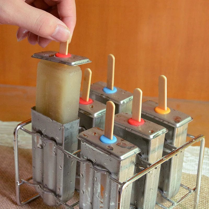 Moule à Glace en Inox pour Glaces à l'eau et Esquimaux moule glace