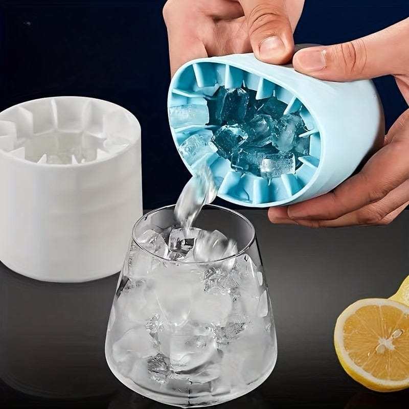Moule à glaçons en silicone - Faites des glaçons en forme parfaite en un clin d'œil