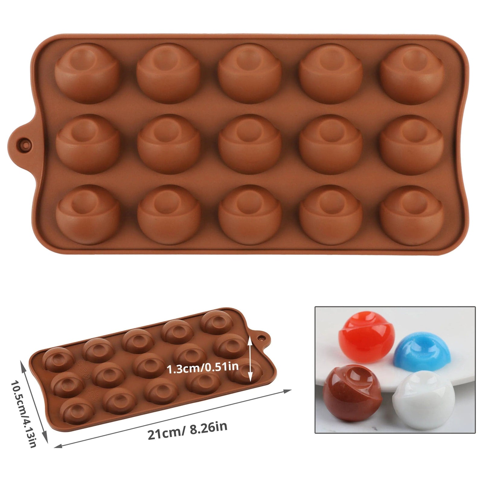 Moules à Chocolat en Silicone Moules à Chocolat