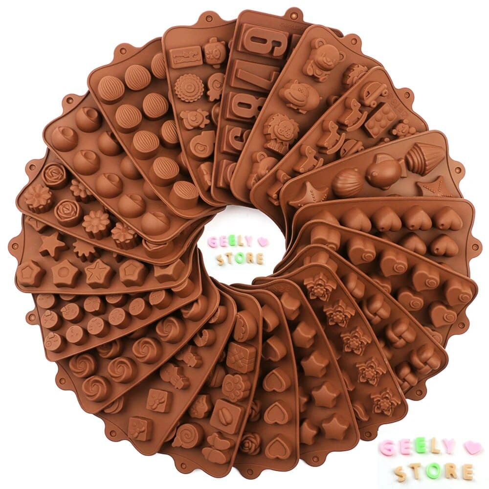 Moules à Chocolat en Silicone Moules à Chocolat