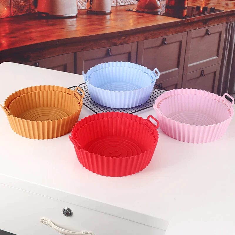 Moules en Silisone Ronds pour Friteuse sans huile Friteuse sans Huile