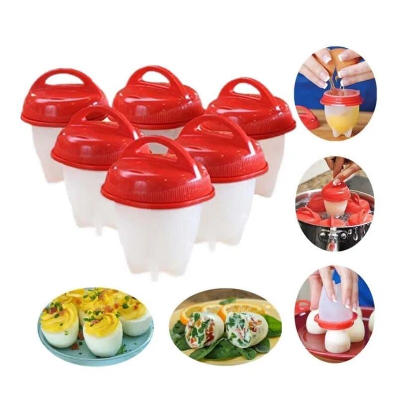 Moules pour oeufs durs/mollets/poches Moules de cuisine