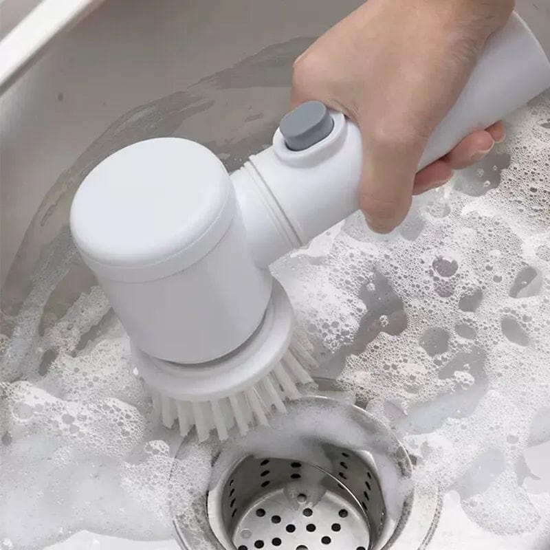 Brosse de Nettoyage Électrique sans Fil pour Cuisine et Salle de Bain