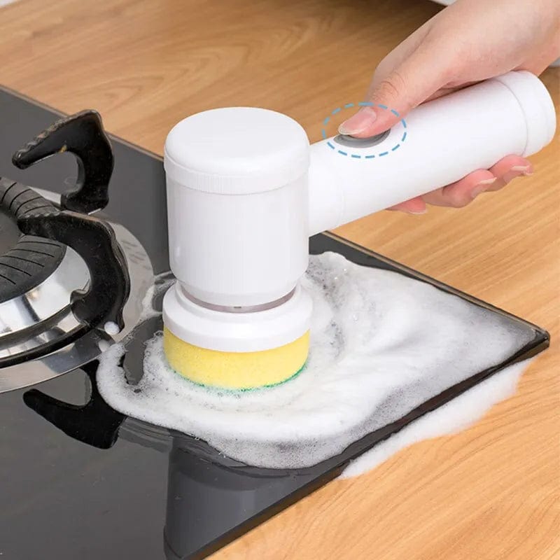 Brosse de Nettoyage Électrique sans Fil pour Cuisine et Salle de Bain