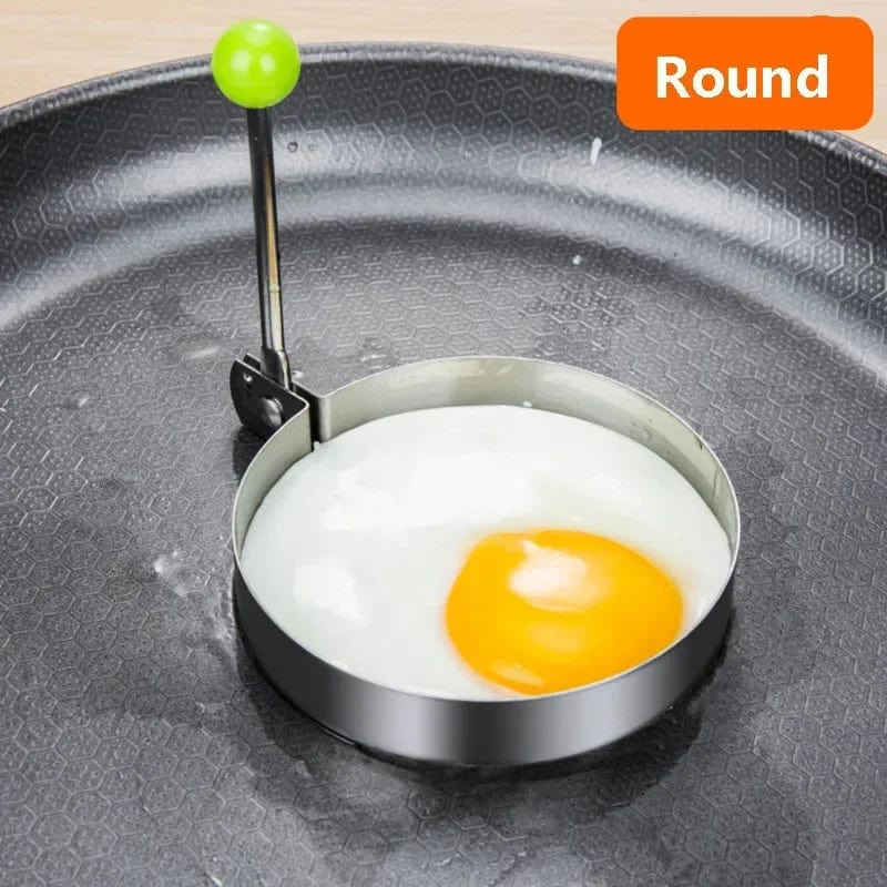 Emporte-Pièce en Forme de Coeur en Acier Inoxydable - Outil de Cuisine pour Pancakes et Omelettes - Accessoire de Cuisine