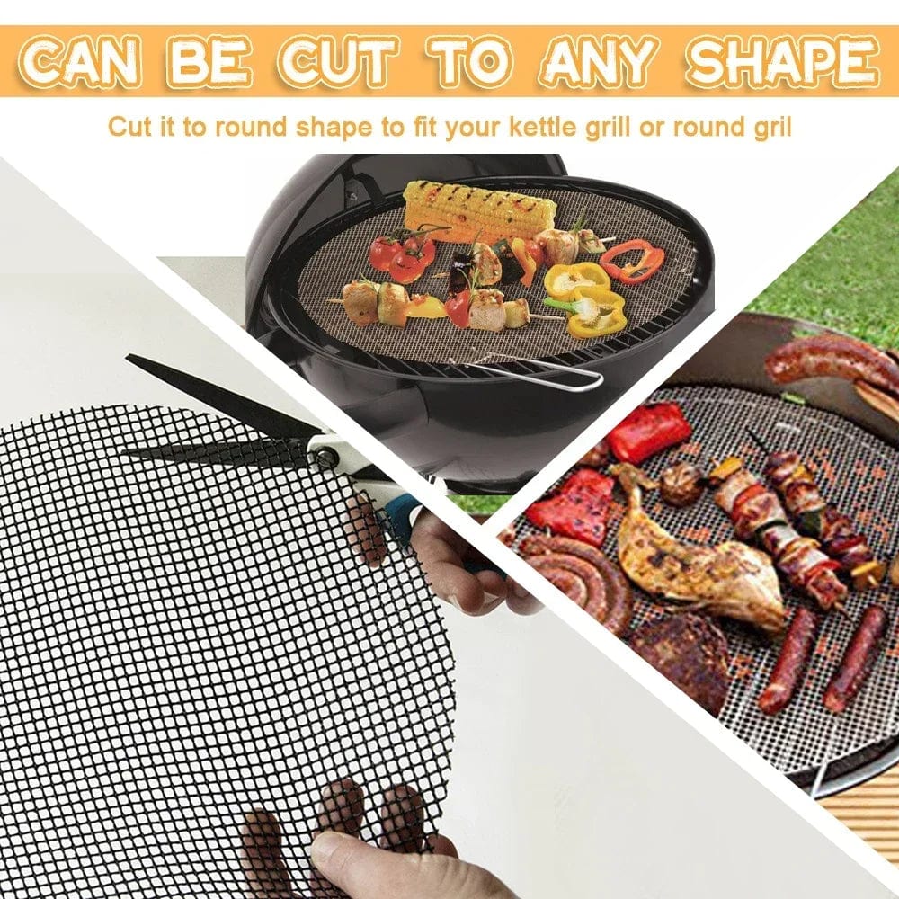 Grille de Barbecue Antiadhésive Réutilisable, Résistante à la Chaleur BBQ barbecue