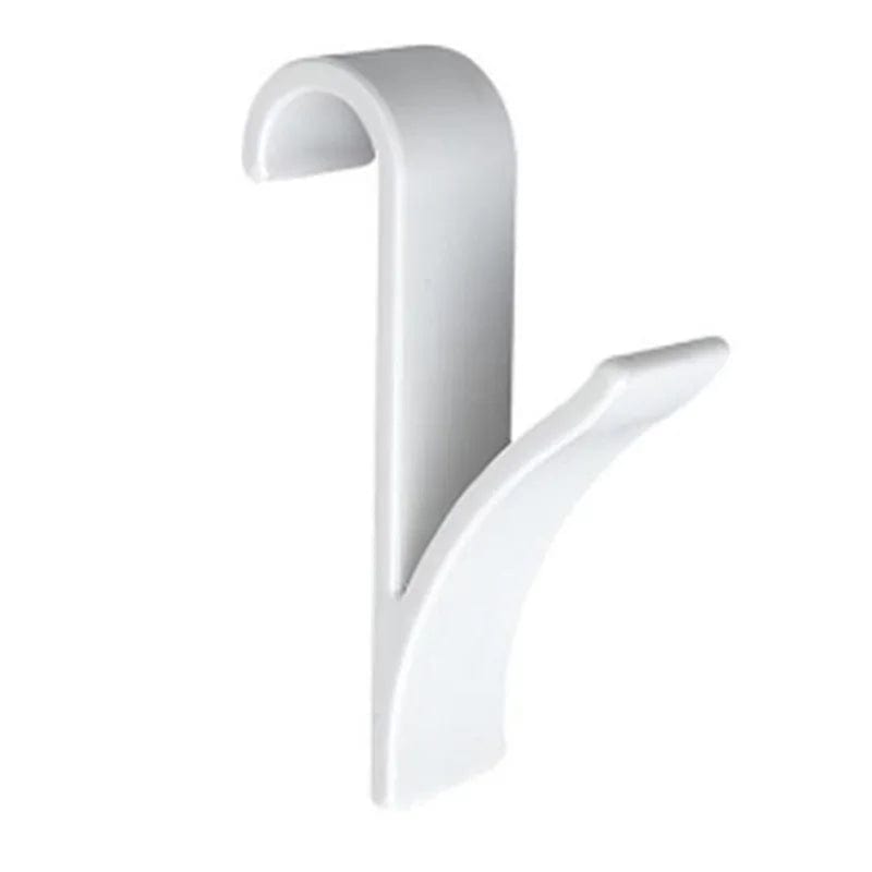 Organisateur de rangement pour radiateur de salle de bain blanc transparent - Coat Hook Eco-Friendly
