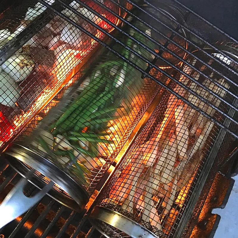 Panier Barbecue Grille pour Légumes et Poissons barbecue