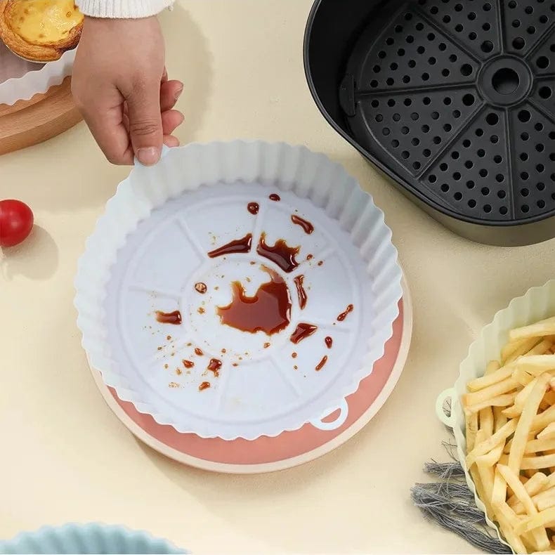 Panier de Cuisson en Silicone pour Air Fryer (16x19x6 cm) Air Fryer
