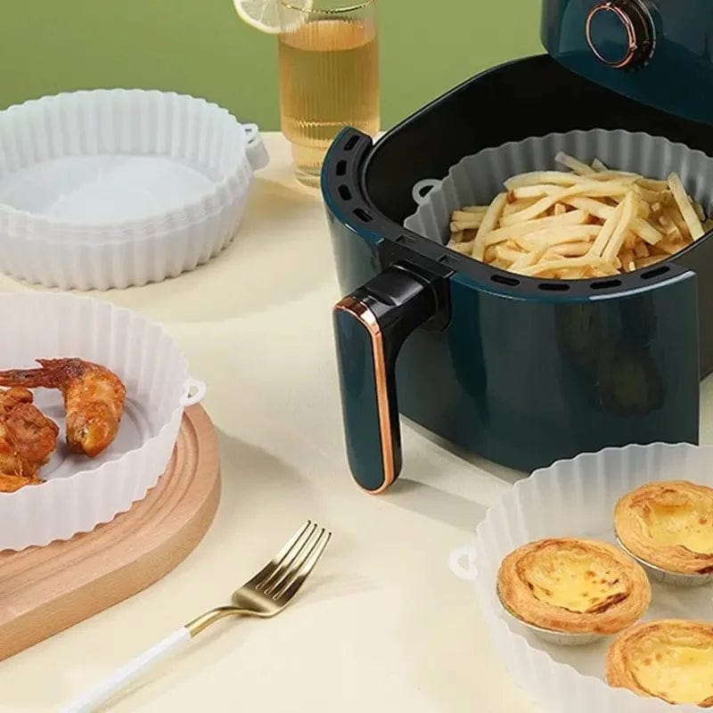 Panier de Cuisson en Silicone pour Air Fryer (16x19x6 cm) Air Fryer