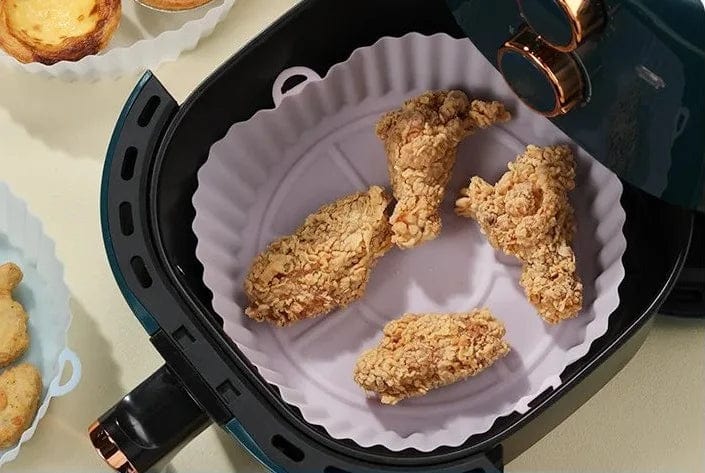 Panier de Cuisson en Silicone pour Air Fryer (16x19x6 cm) Air Fryer