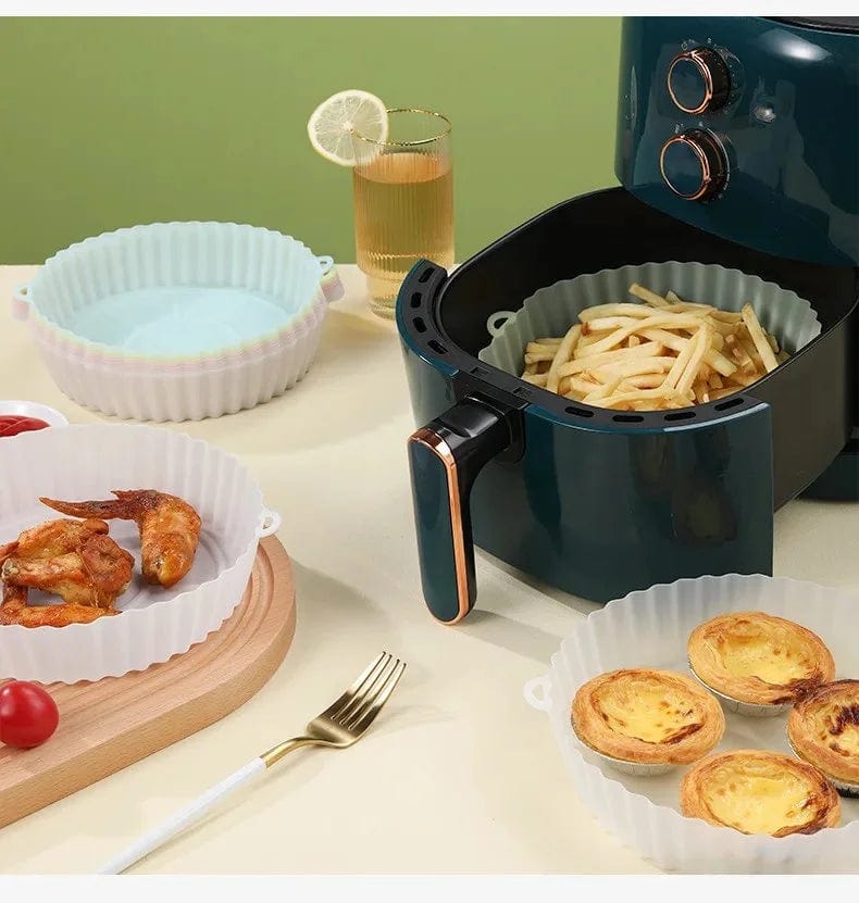 Panier de Cuisson en Silicone pour Air Fryer (16x19x6 cm) Air Fryer