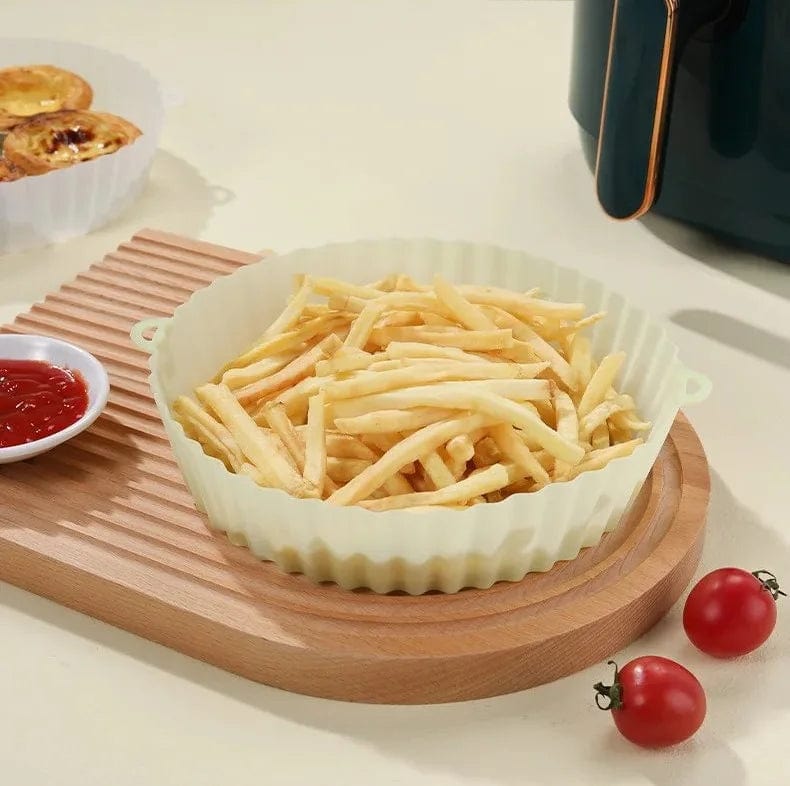 Panier de Cuisson en Silicone pour Air Fryer (16x19x6 cm) Air Fryer