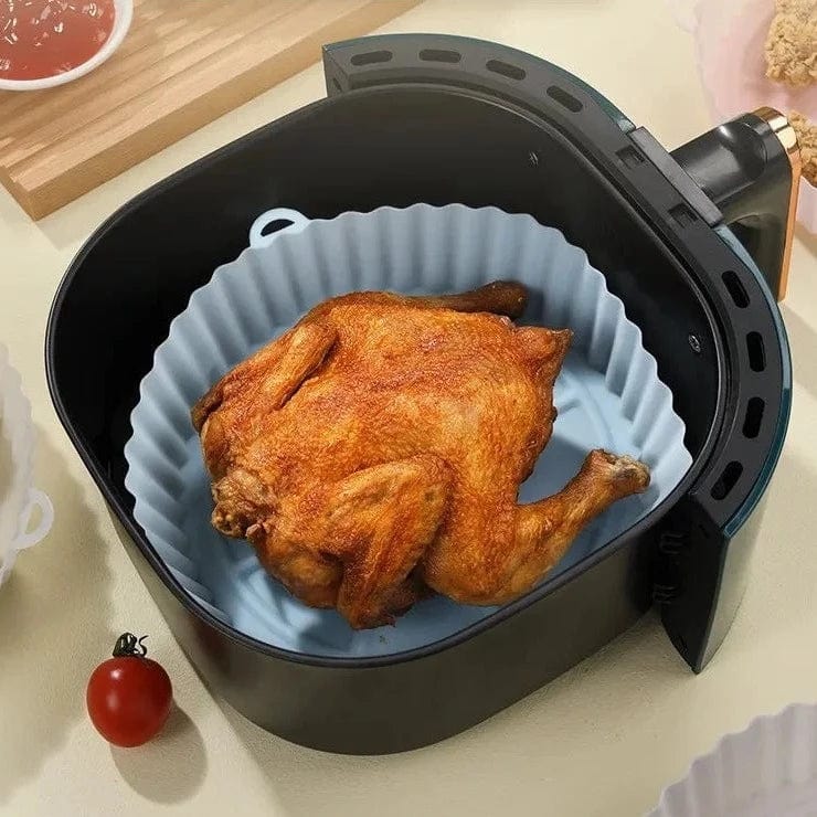 Panier de Cuisson en Silicone pour Air Fryer (18x20x4,5 cm) Air Fryer