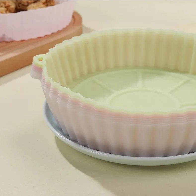 Panier de Cuisson en Silicone pour Friteuse sans Huile (14x17x4,6 cm) Friteuse sans Huile