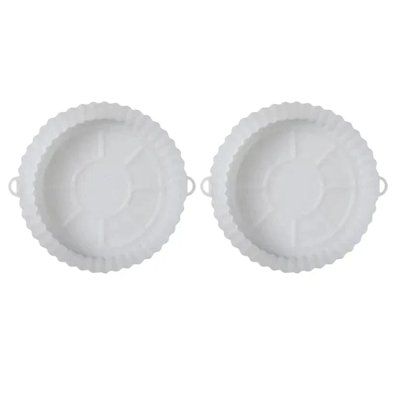 Paniers de Cuisson en Silicone pour Friteuse sans Huile (lot de 2) Friteuse sans Huile
