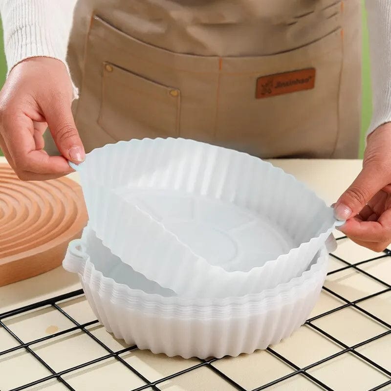 Paniers de Cuisson en Silicone pour Friteuse sans Huile (lot de 2) Friteuse sans Huile