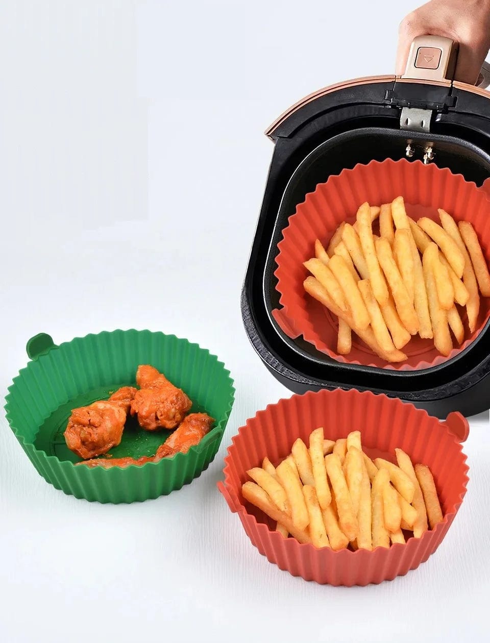 Paniers de Cuisson Réutilisables pour Air fryer (lot de 2) Air Fryer