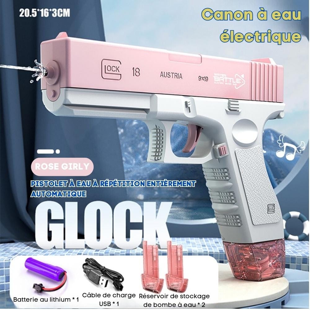 Pistolet à Eau Électrique Super Puissant AquaBlast